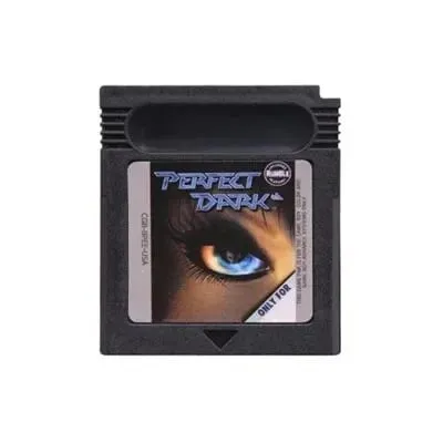 Rewritable USA Version GBC Game Cartridge Perfect Dark 9 Colors Shells with Battery Video Game Console Card