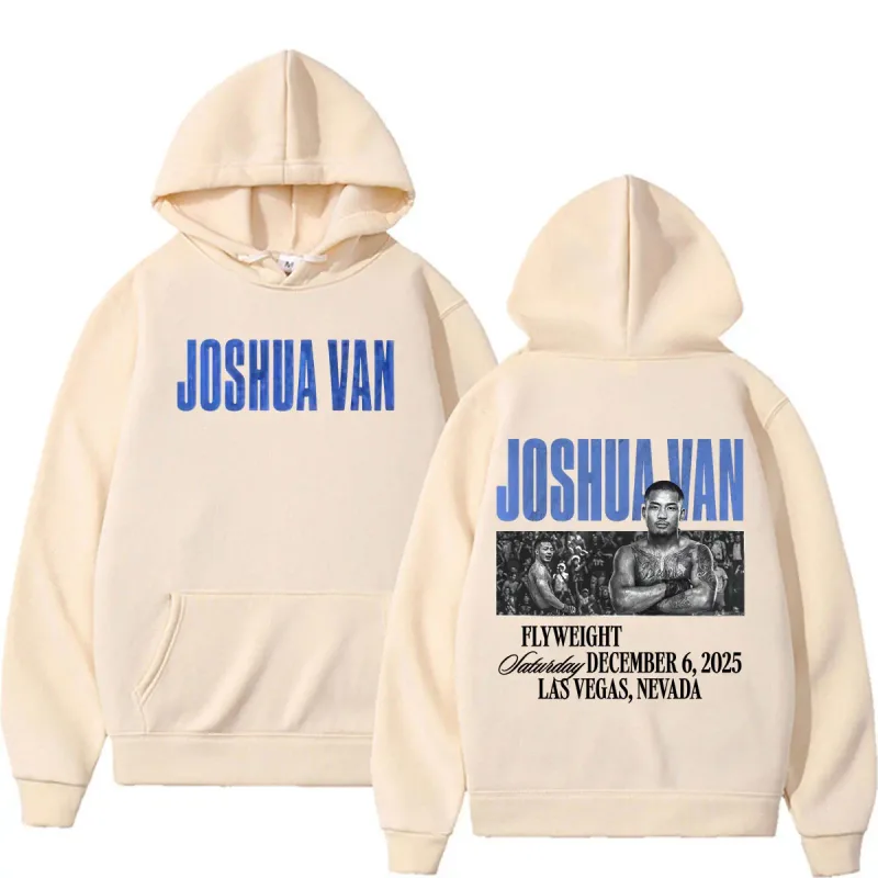 Joshua Van The Fearless Fan Regalo Mga Hoodies Damit ng Lalaki Karahasan Aesthetic Sweatshirt Casual Bodywarmer Fleece Hoodie Pullovers — image 7