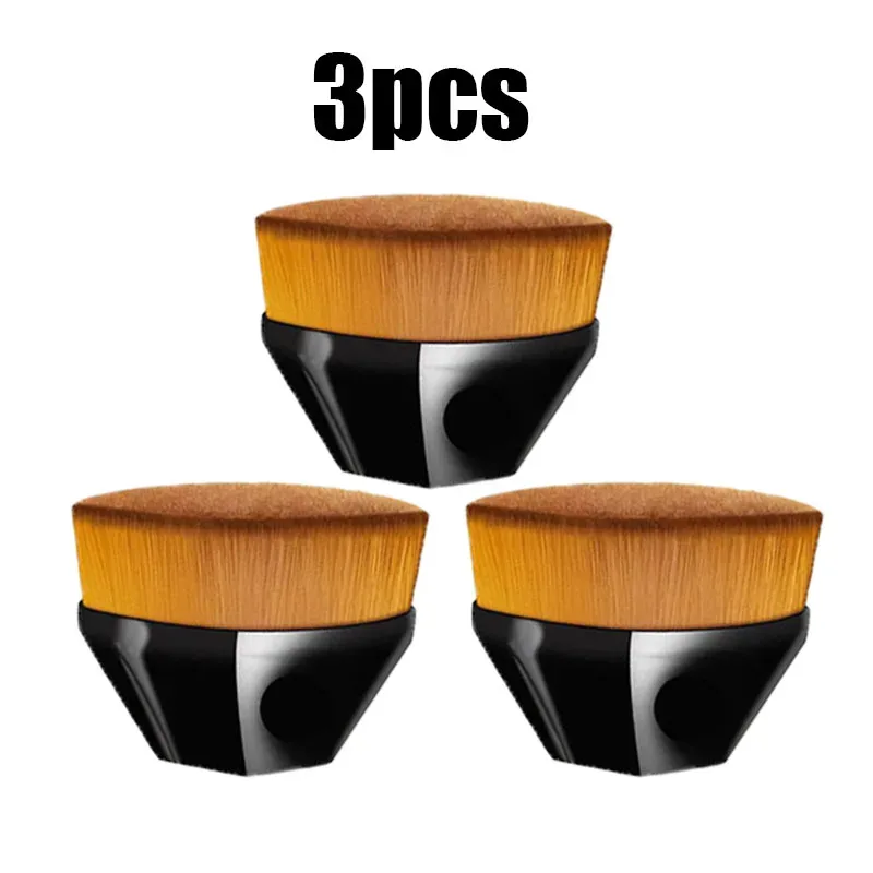 1/2/3/4pcs Makeup Brush Beauty Powder Face Blush Brushes Portable Professional Foundation Brush Cosmetics Soft Base Make Up — image 14