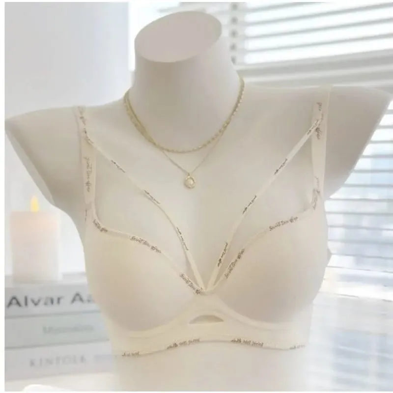 Stylish Leopard Print Seamless Wireless Lingerie Thin Comfortable Gather Small Breast Pretty Breast Shape Casual Wear Soft S-XL — image 6