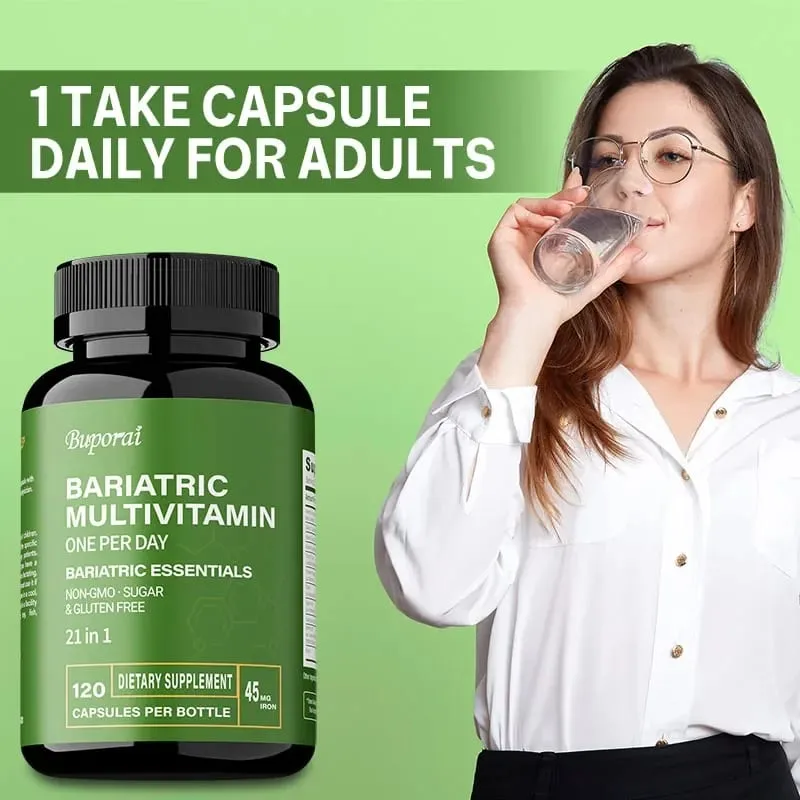 Bariatric multivitamintillskott - Innehåller 21 vitaminer och mineraler för att främja övergripande hälsa och bibehålla energinivåer — image 6