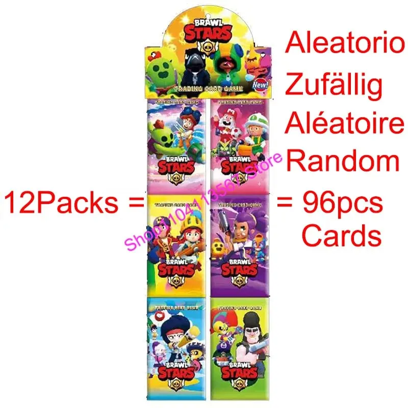 Brawl Stars Random Collect Card Anime Figures Collection Cards Battle Carte Game Entertainment Rare Trading Cards Kid Gift — image 8
