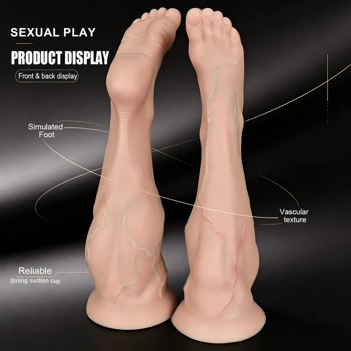 Big Feet Anal Plugs Training Big Silicone Leg Ass ButtPlug Deep Masturbator Dildo Dilator Stimulator Anal Sex Toys Women Men 18 — image 5