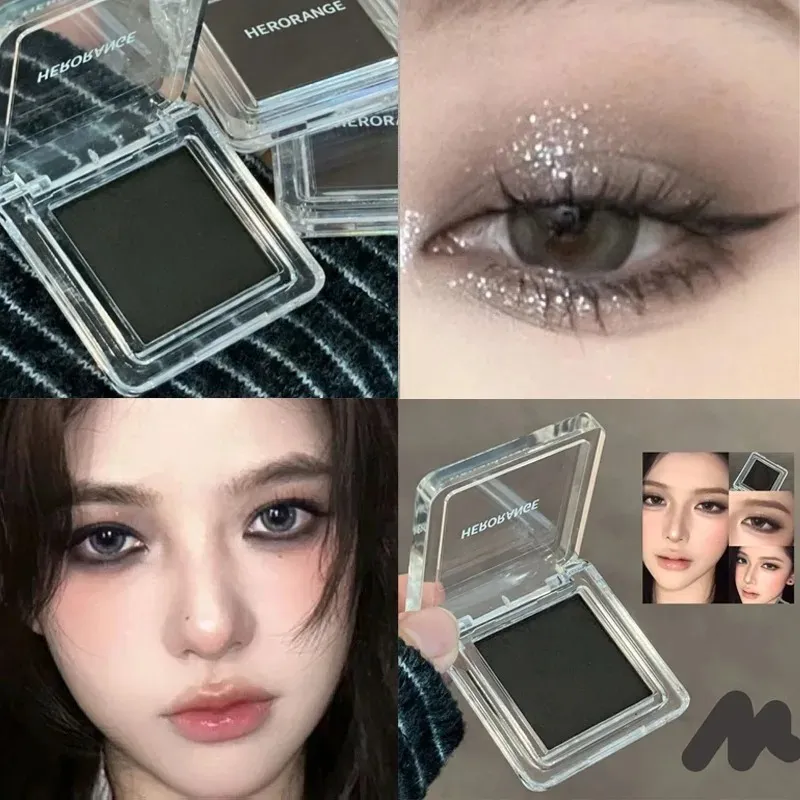 2 in 1 Potato Mud Eyeshadow Eyeliner Creamy Smoky Long Lasting Eye Makeup Palette Deep Eye Shadow Eyeliner Under Eyes Cosmetics
