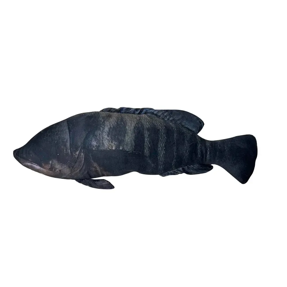 Sofa Cushion PP Cotton Simulation Sea Fish Soft Stuffed Sea Fish Stuffed Bream Salmon Fish Sleeping Pillow Bedroom — image 10