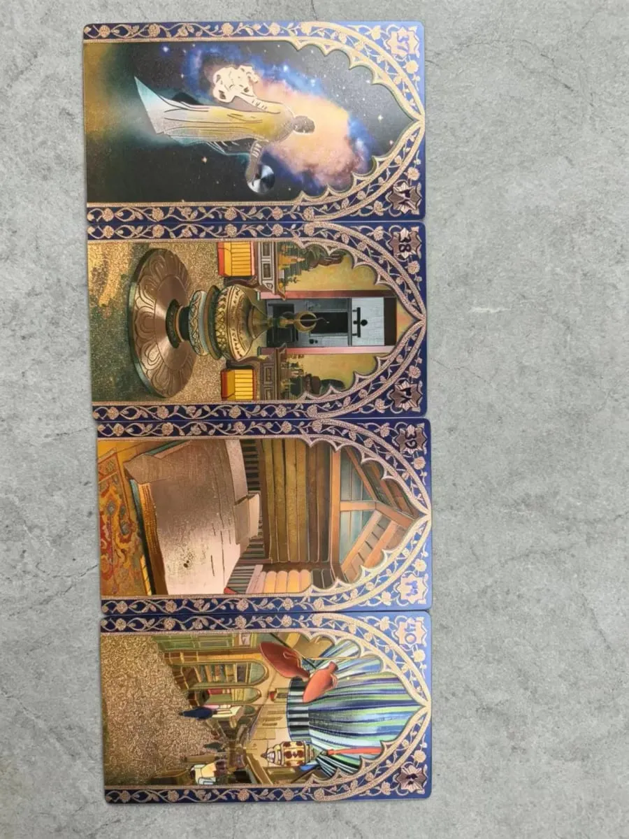 Rana George Lenormand Oracle Cards 40 unidades de cartões PET à prova d'água 12 * 7cm para adivinhação e adivinhação — image 6