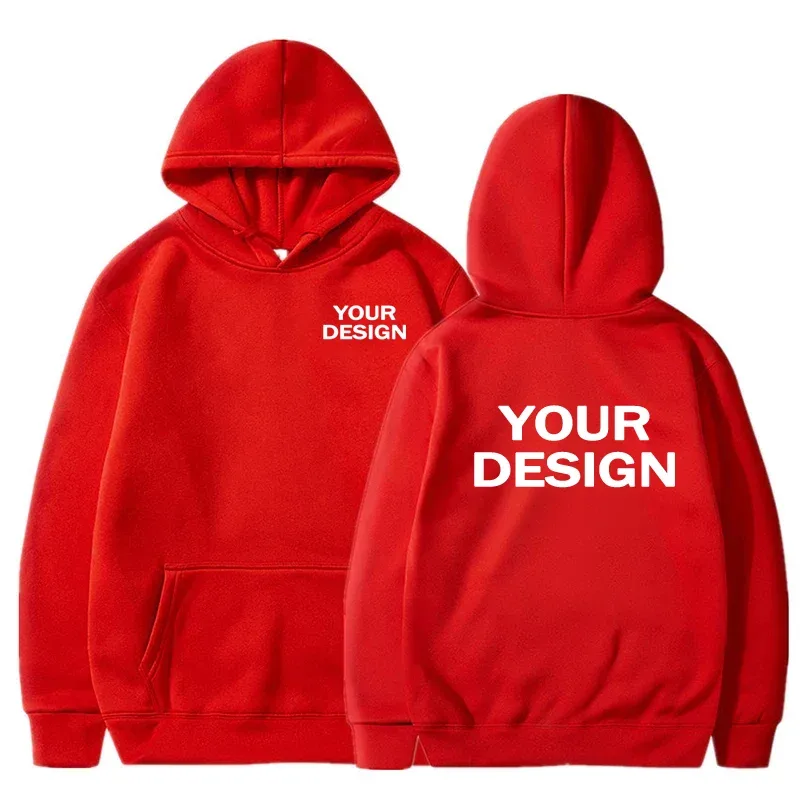 Custom Prints Herr Dam Luvtröjor Lösa fritidskläder Enfärgade Luvtröjor Långärmade Huvtröjor Personlighet Streetwear Sweatshirts — image 15