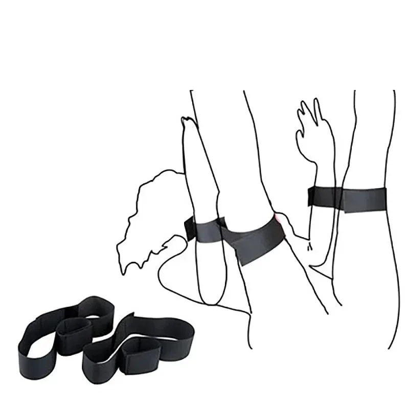 Vuxna par Erotiska BDSM Bondage begränsningar Slav handleder & ankel manschetter Inga vibrator Sexleksaker för kvinnor Män Accessoarer Sex Shop — image 3
