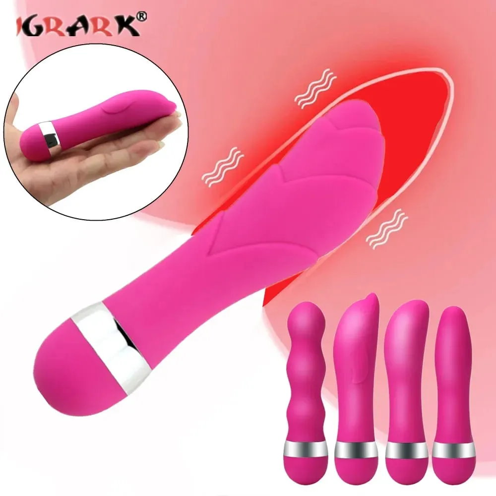 Female G Spot Vagina Dildo Vibrator Clitoris Stimulator Butt Plug Anal Massager Erotic Goods Sex Toys for Woman Men Adult Games
