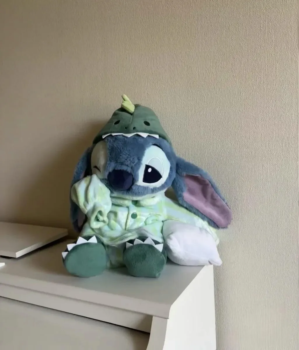 stitch boneca de pelúcia dos desenhos animados, sofá do quarto lance travesseiro presente de aniversário brinquedo de pelúcia decoração de casa decoração de festa
