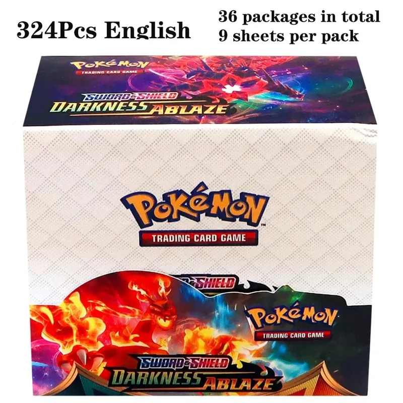 324Pcs Pokemon TCG: Sword & Shield Tempest Bonds Booster Box Trading Card Game Pokemon Card Kids Toys Board Game — image 32