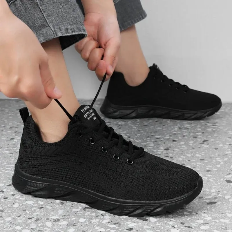 Löparskor för män Herr Sneakers Mode Lättviktsskor Andas Walking Sko utomhus Bekväm Athletic för män — image 2
