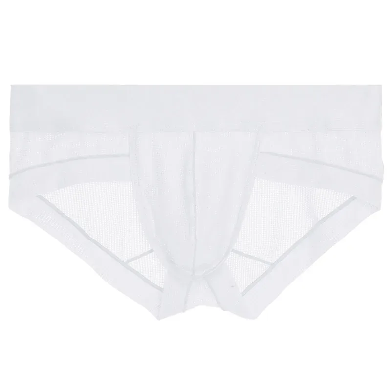 Nya underkläder för herrbyxor Cueca Masculina Ropa Interiör Hombre Calzoncillos Slip Mesh ventilerande trosor S-XL — image 26