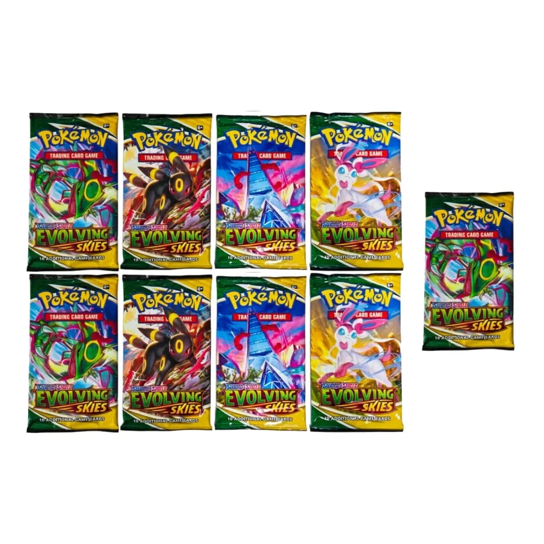 Pokémon TCG Sword & Shield Booster Box 360Pcs English Collectible Trading Cards Set Anime Game Toy Gift for Kids Collection Fans