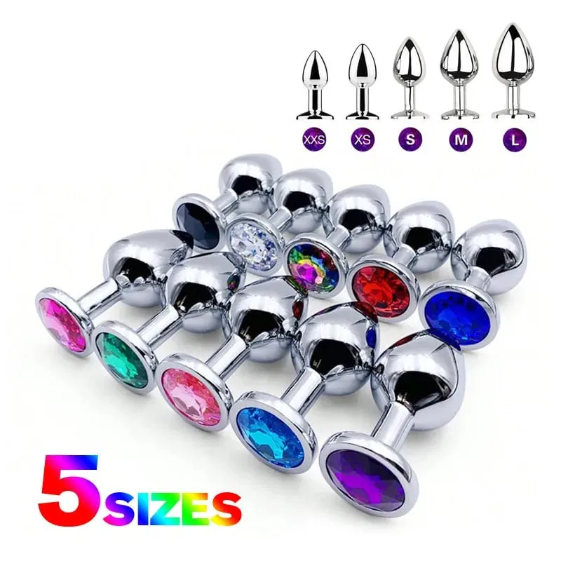 2026 Hot Metal Anal Plug Jewelry Base Beginner To Expert Butt Plug Adult Toy Tail Female Male Dildos Sex Toy Couples Adults Game