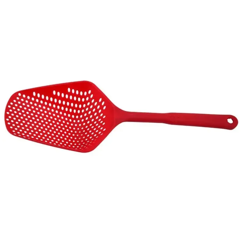 Strainer Spoon Large Funnel Fried Food Strainer Vegetable Food Water Filter Portable Home Kitchen Cooking Tools — image 9