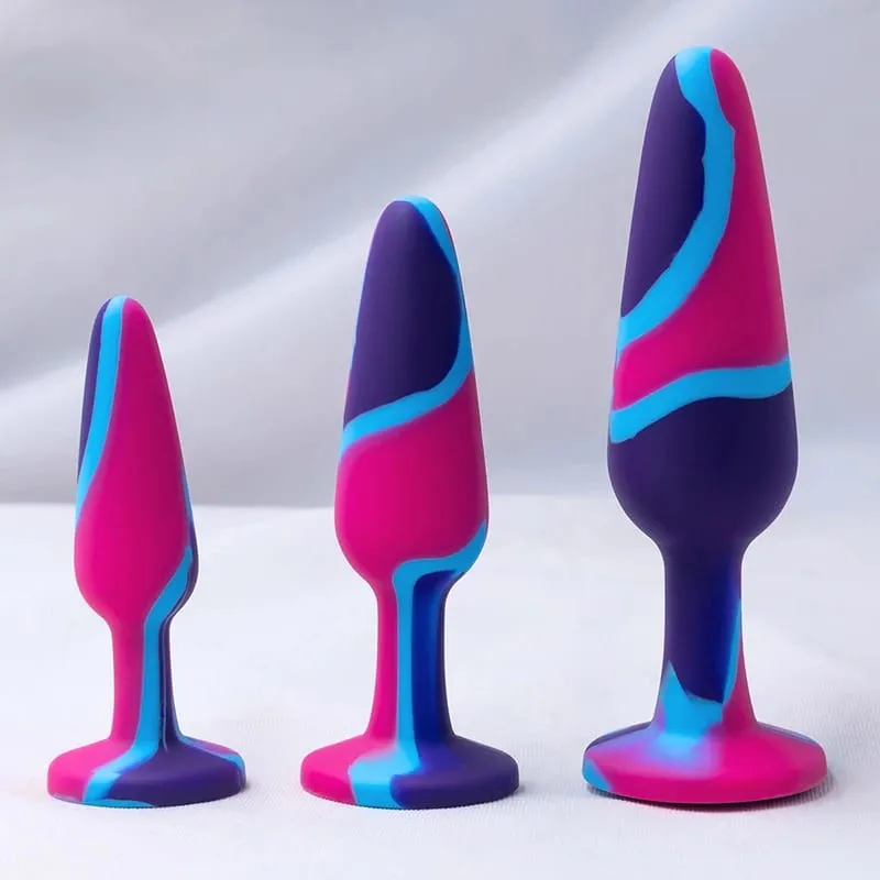 Silicone Anal Plug for Woman 3 Sizes Butt Plug Crystal Base Sex Toys Anal Toys Sex Stopper Adult Toys Anal Trainer for Couples — image 6