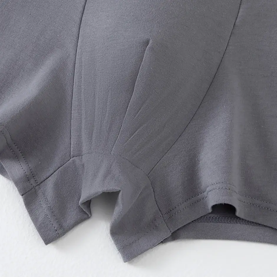 4/10 Piece Set Of Multi-color Men's Underwear Comfortable And Soft Cotton Flat Angle Pants Elastic Waist Sports Base Shorts — image 21