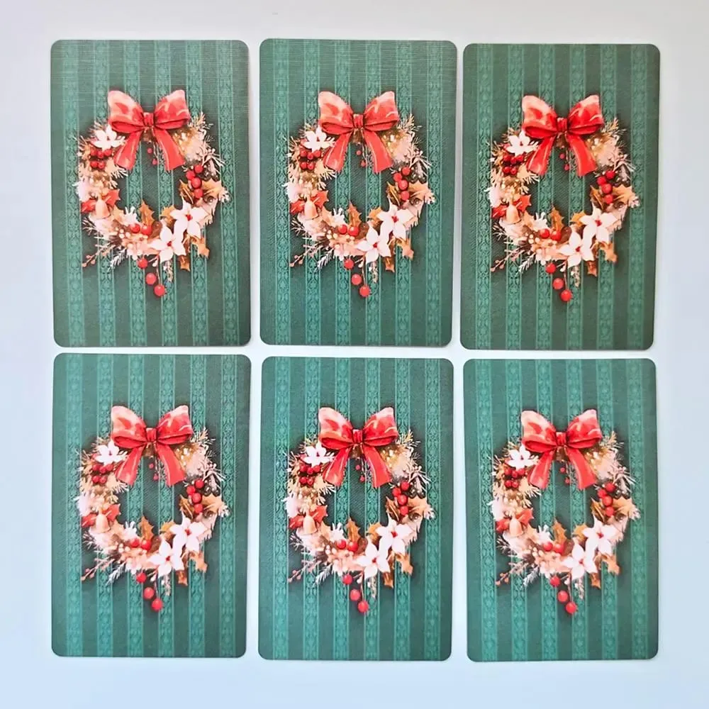 Christmas Carol Lenormand Deck 9*6cm 42 Pcs Cute Christmas-themed Lenormand Cards Printed on 350GSM Double-embossed Cardstock — image 7