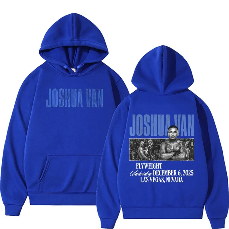 Joshua Van The Fearless Fan Regalo Mga Hoodies Damit ng Lalaki Karahasan Aesthetic Sweatshirt Casual Bodywarmer Fleece Hoodie Pullovers — image 10