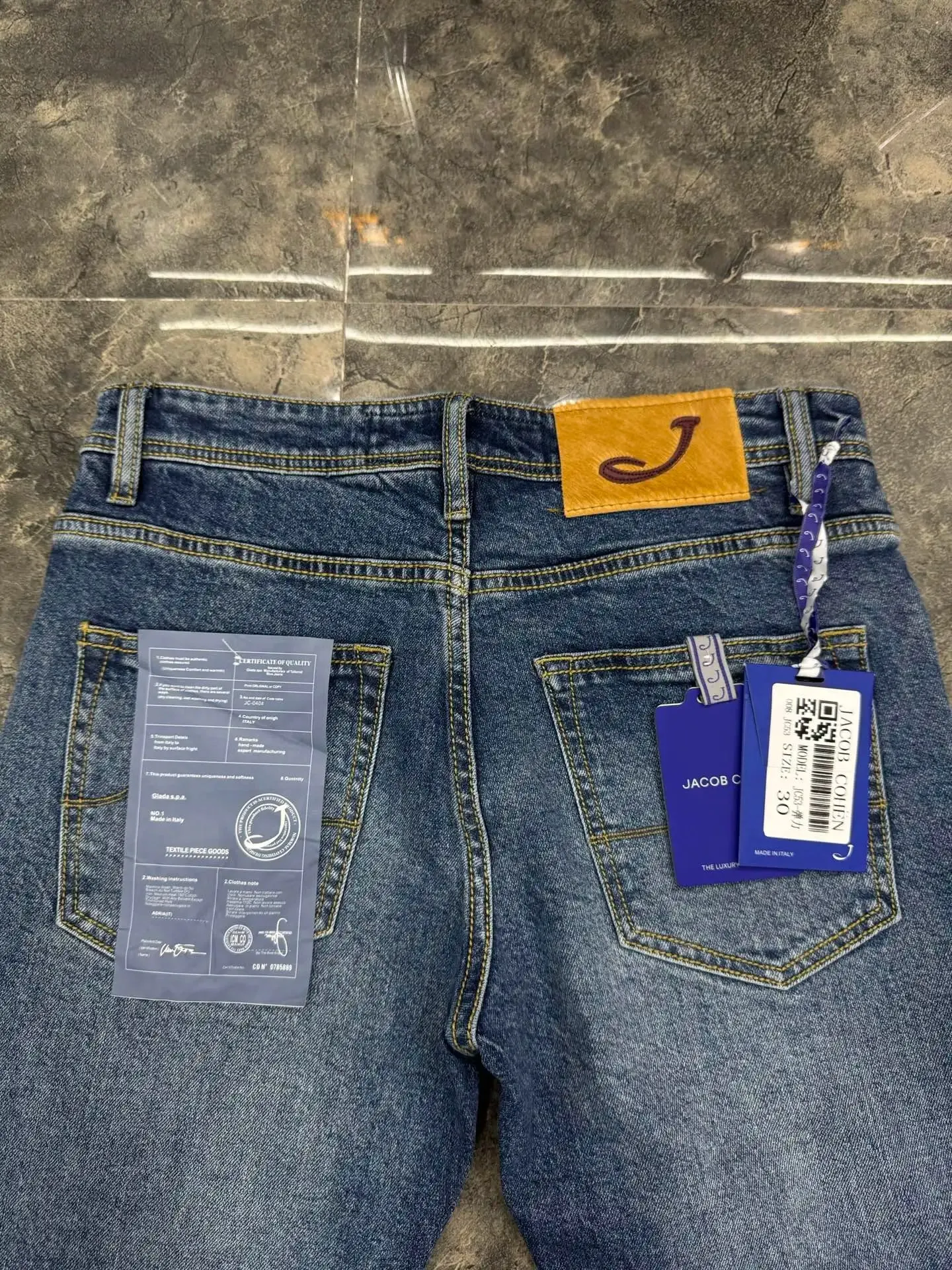 Jeans Thin Cotton Men 2026 Spring Summer new fashion zipper embroidery comfortable straight Big size 29-40 Pants — image 5
