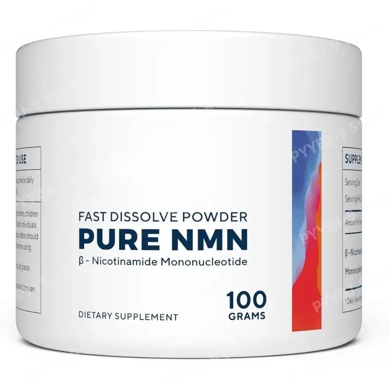 NMN (Nicotinamide Mononucleotide) Powder 100g 500mg Per High Purity Serving Fast Dissolve Vegan Daily Energy & Wellness