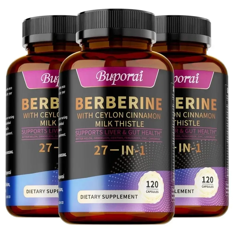 Berberine Ceylon Cinnamon Milk Thistle Supplements - Promotes Liver and Digestive Health Supports Cellular Energy and Repair — image 11