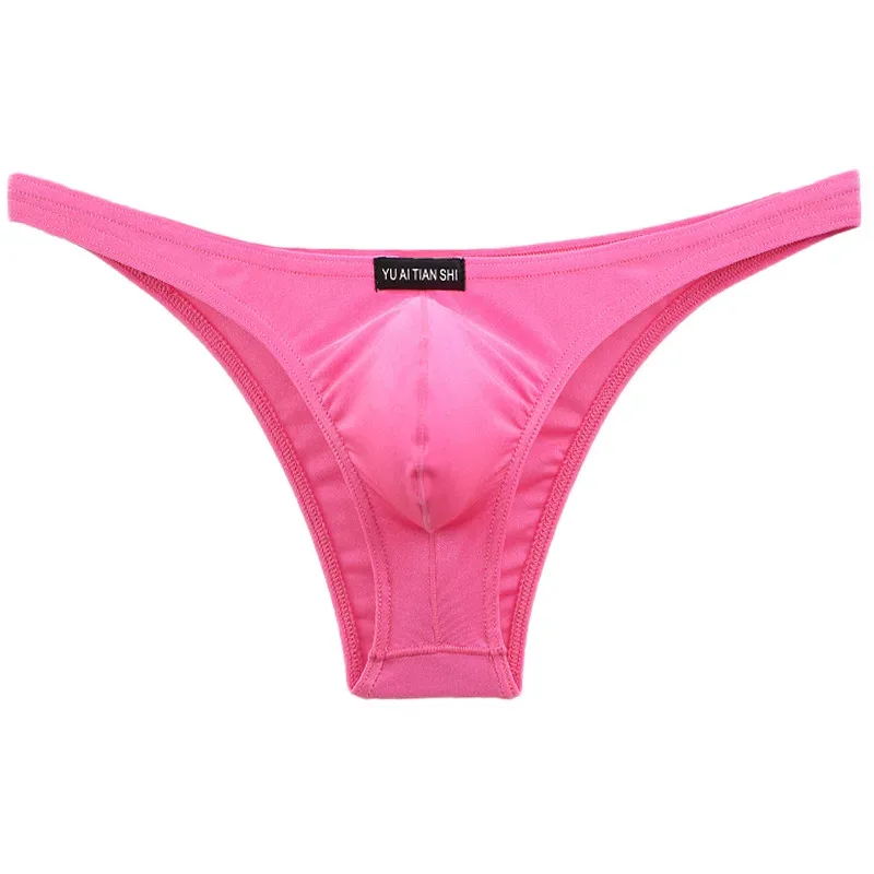 Sexiga underkläder Herrbyxor Herr Nylonmode Jockstrap Minitrosor Bikini Låg midja Shinning Jockstrap Cueca kalsonger — image 9