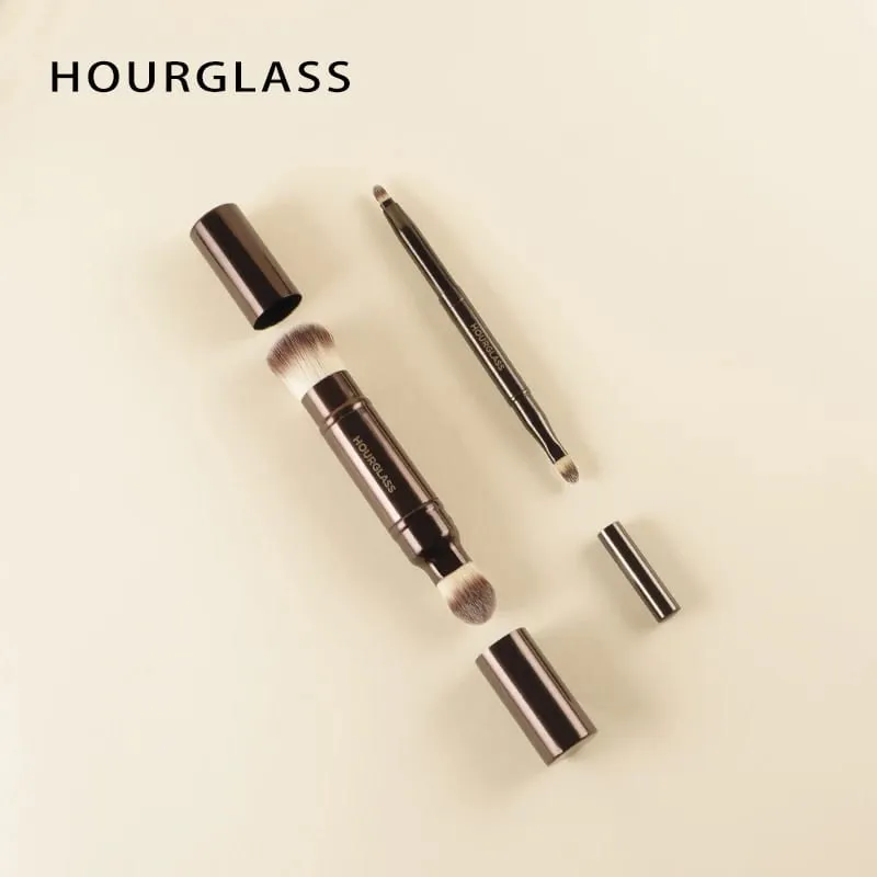 Hourglass Makeup Brush All Kinds Eyeshadow Foundation Concealer Powder Bronzer Blusher Eyeliner Retractable Professional Brushes — image 4