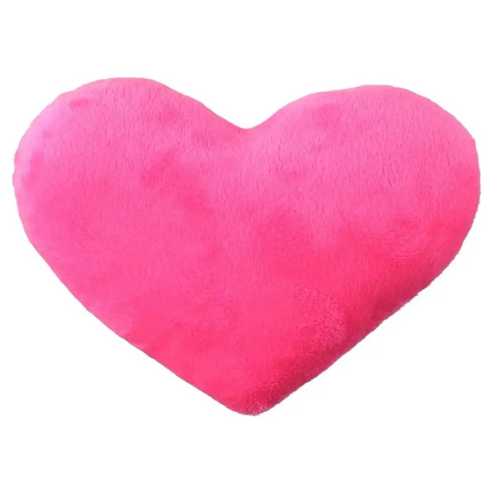 Pink Color Home Decorative Valentines Day Heart Pillow Soft Pillow Pillow Heart Shape — image 5