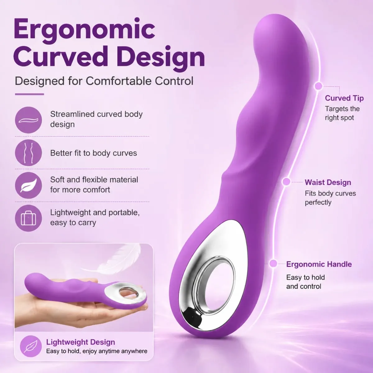 10 velocidades g ponto vibrador av varinha mágica massageador vibradores vibradores duplo clitóris estimulador vaginal massageador brinquedos sexuais para mulher 18 + — image 3