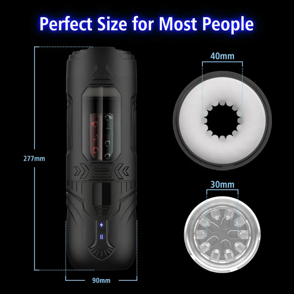 Telescopic Rotation Male Masturbator for Men Automatic Thrusting Vagina Masturbation Cup Erotic Sex Toys Adult Mastubation Tool — image 5