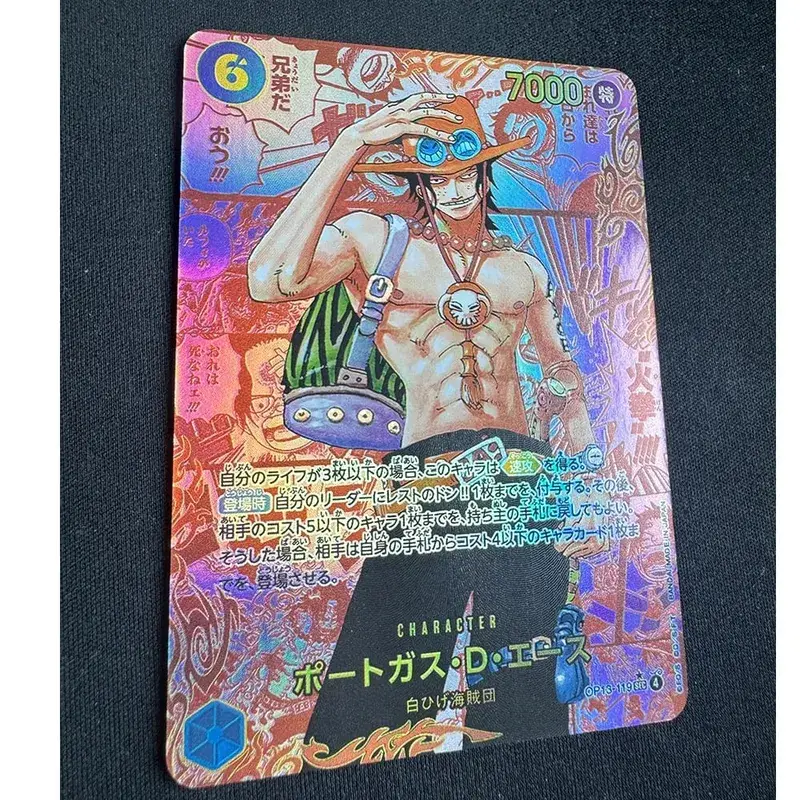 ONE PIECE Roronoa Zoro Monkey D. Luffy DIY Hjemmelavet samlingskort engelsk japansk version Legetøj Julefødselsdagsgave — image 15