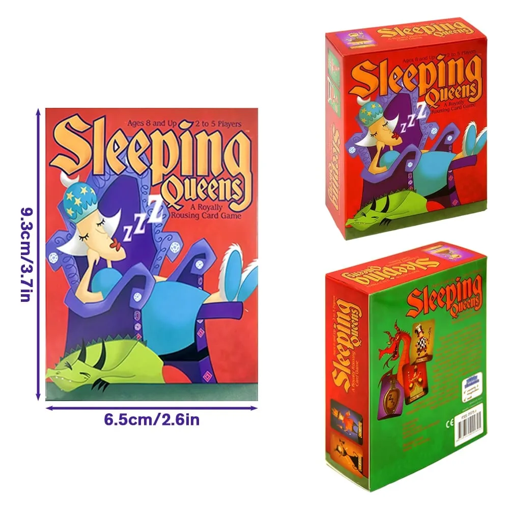 The Sleeping Queens Card Game Full English Version Family Board Game 2-5 Players Strategy Card Game for Adults Party Gifts — image 6