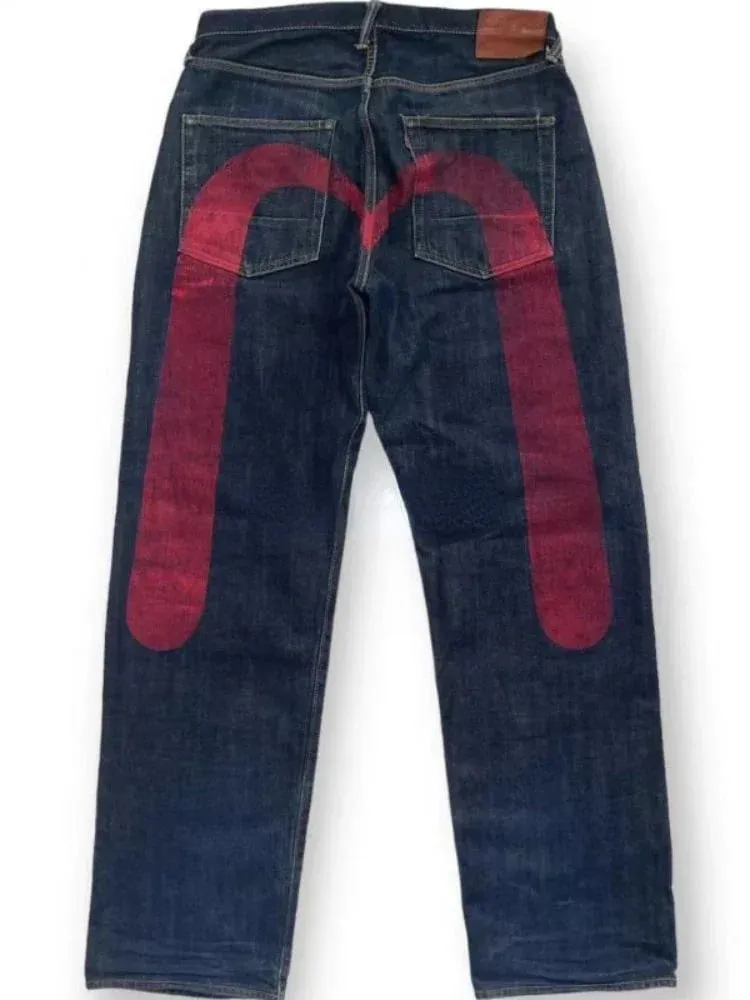 Black Men Straight Leg Jeans Yellow Stitching Loose Slim Fit Trousers 3D Dice Print Artistic Design Unique Trending 2025 New — image 16