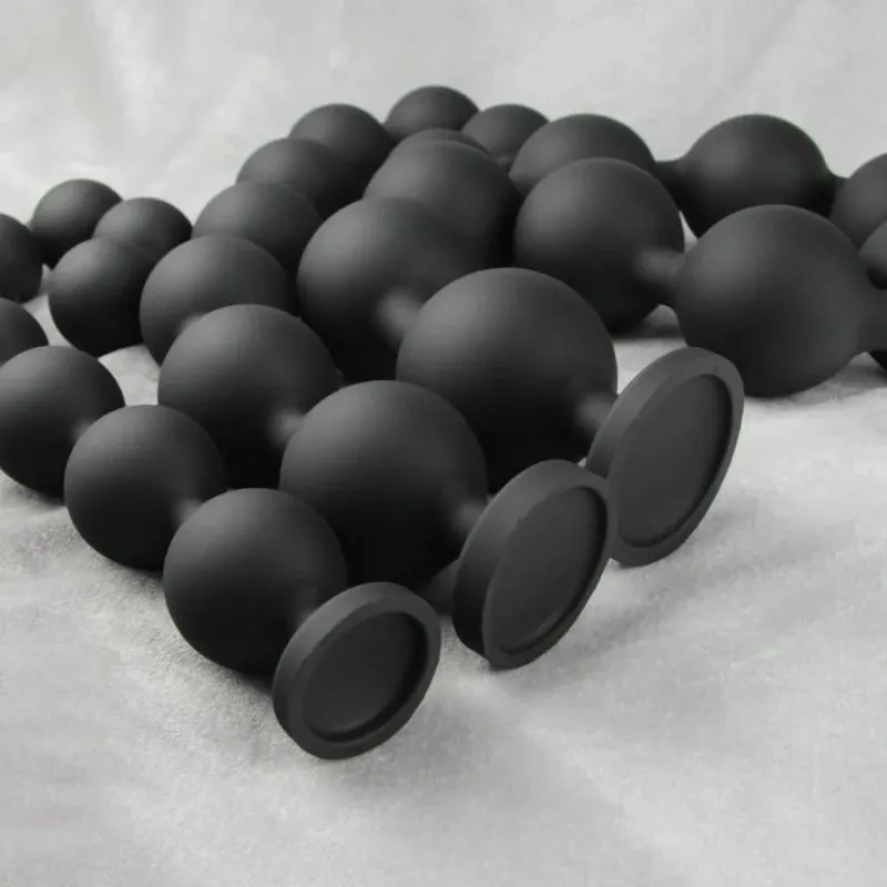 45/55/66 cm Långa analpärlor Bollar Dildo Butt Plug Sexleksaker för män Kvinnor Vaginal Plug BDSM Onani Prostata Massage Buttplug — image 5