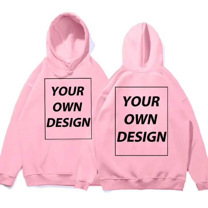 Personalizado diy impressão homem mulher outono inverno hoodies casual clássico pullovers simples confortável streetwear macio quente roupas esportivas — image 15