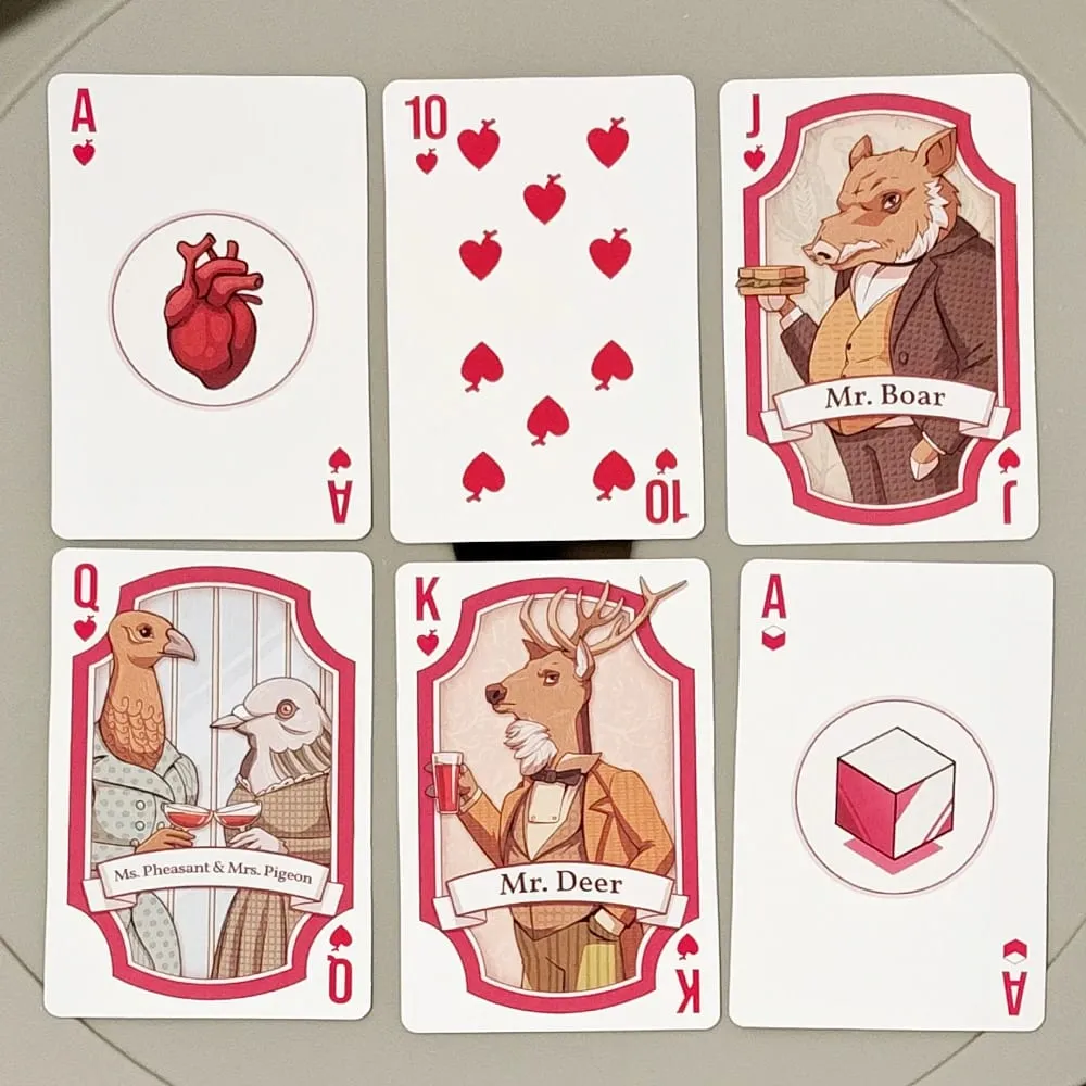 أوراق لعب Rusty Lake - 54 قطعة من بطاقات البوكر تتميز بشخصيات Mr. Crow Mr. Owl وCube Escape مقاس 9*6 سم على بطاقات منقوشة — image 4