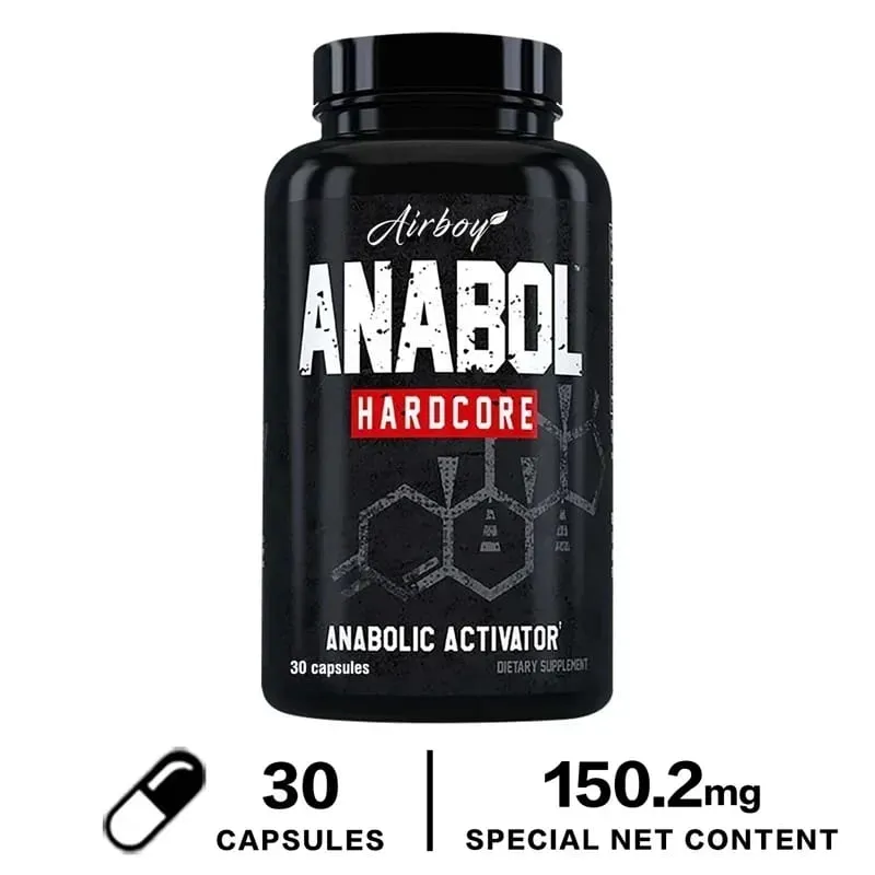 Anabol 하드코어 보충제 - 근육 단백질 합성을 촉진하고 근력을 증가시키는 동화작용 근육 강화 보충제