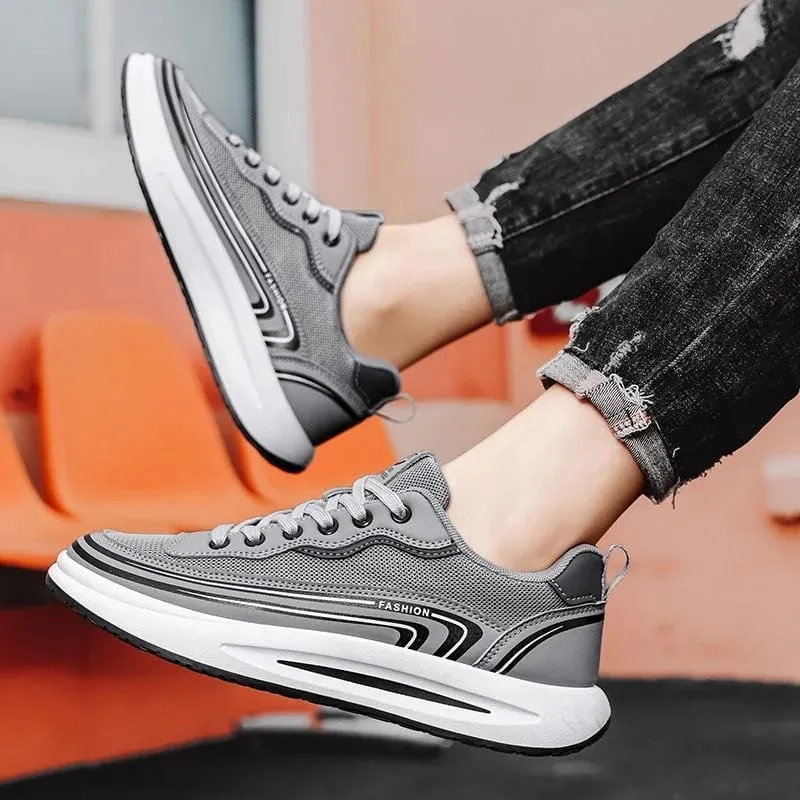 Mens Casual Sport Shoes Loafers Summer Breathable Mesh Tennis Sneakers Outdoor Non‑Slip Lightweight Running Shoes Zapatos Hombre — image 5