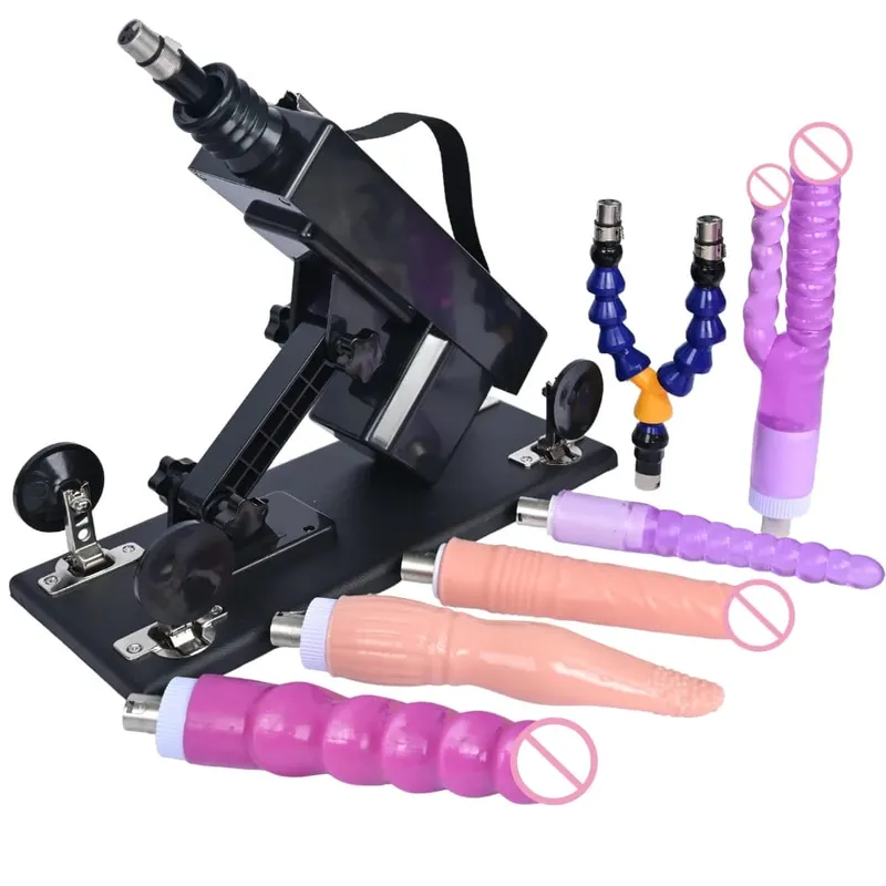 Máquinas sexuais populares para mulheres se masturbando, bombeando armas sexuais, velocidade ajustável, máquina de amor para mulheres, brinquedos sexuais — image 21