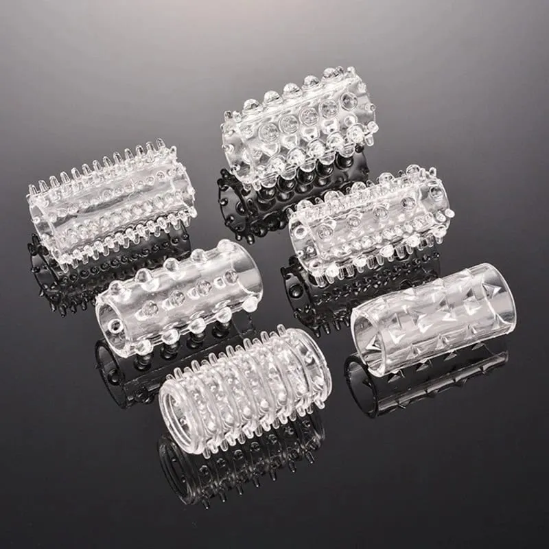6PCS Cock Rings Lock Durable Silicone Penis Ring Sex Toys For Men Male Delay Ejaculation Scrotum Lock Ring Couples Adult 18+ — image 3