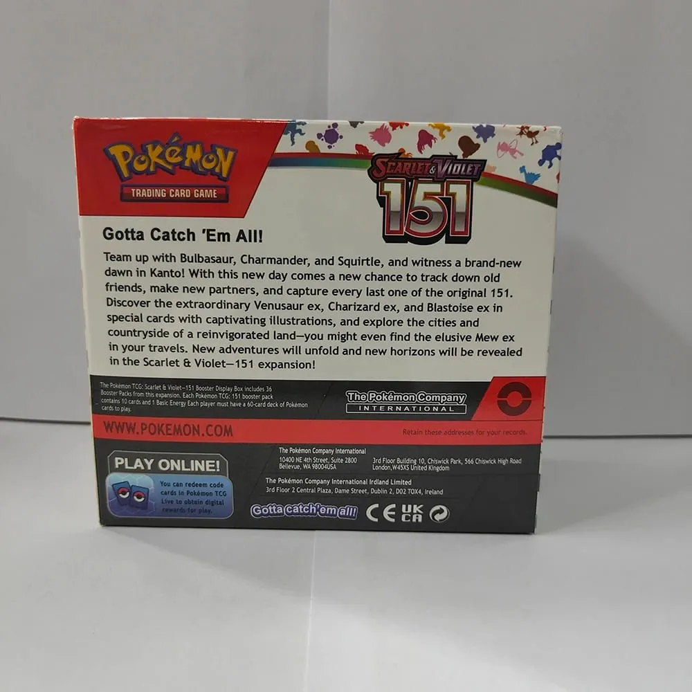 30/360 Pcs Pokemon Card Prismatic 151 Evolutions English Booster Battle Pokémon Card Game Carte Trading Collection Cards — image 4