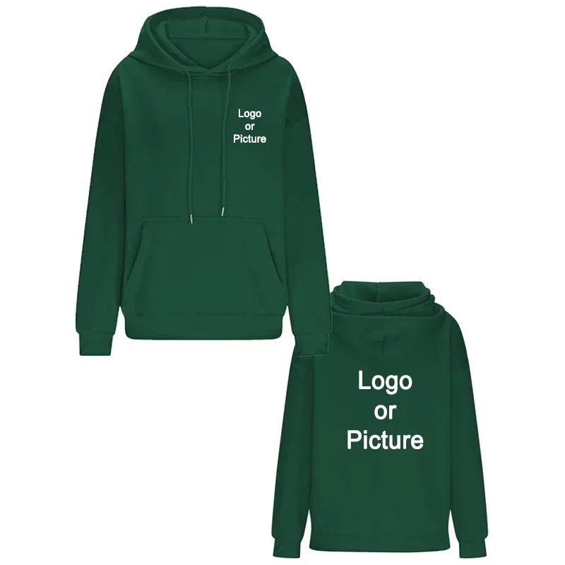 Gör-det-själv-design Oversize-huvtröjor Dammode Skräddarsytt tryckt lös långärmad axel Drop Cuff Sweathsirts Pullovers Sudadera — image 21