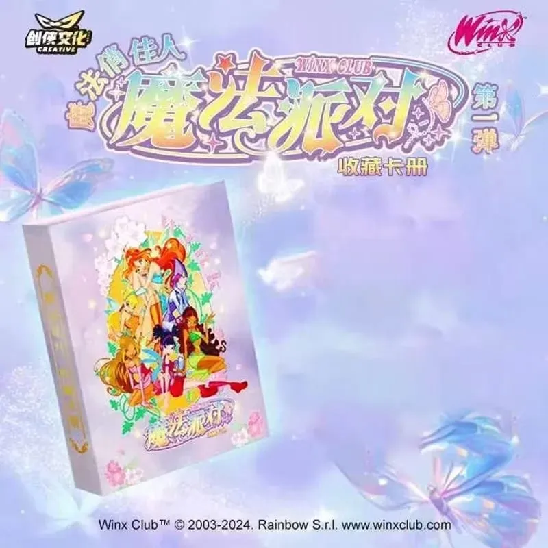Genuine Winx Club Card Magic Bag Fairy Bag Fairy Wonderland Cards Bloom Stella Flora Anime Cards Toys Customized Birthday Gifts — image 8