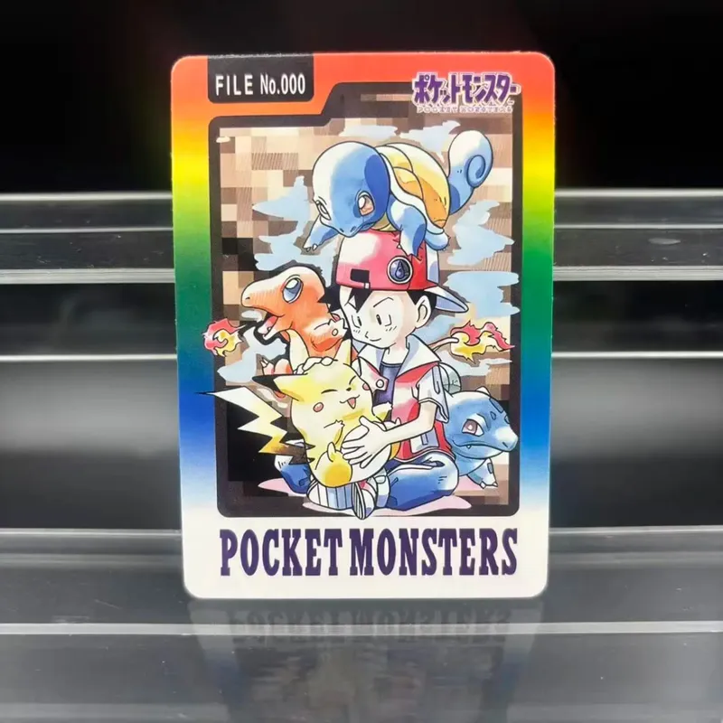 153pcs 1997 POCKET MONSTERS Blastoise DIY Self Made Single Card Classic Game Anime Card Gift Toy — image 6