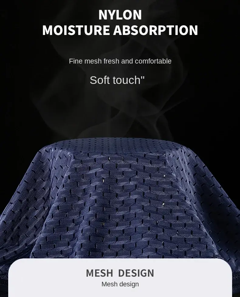 Homens sólidos verão roupa interior de seda gelo boxershorts cuecas respiráveis roupa interior de fibra de carbono de bambu anti-bacteriano oco calcinha — image 4