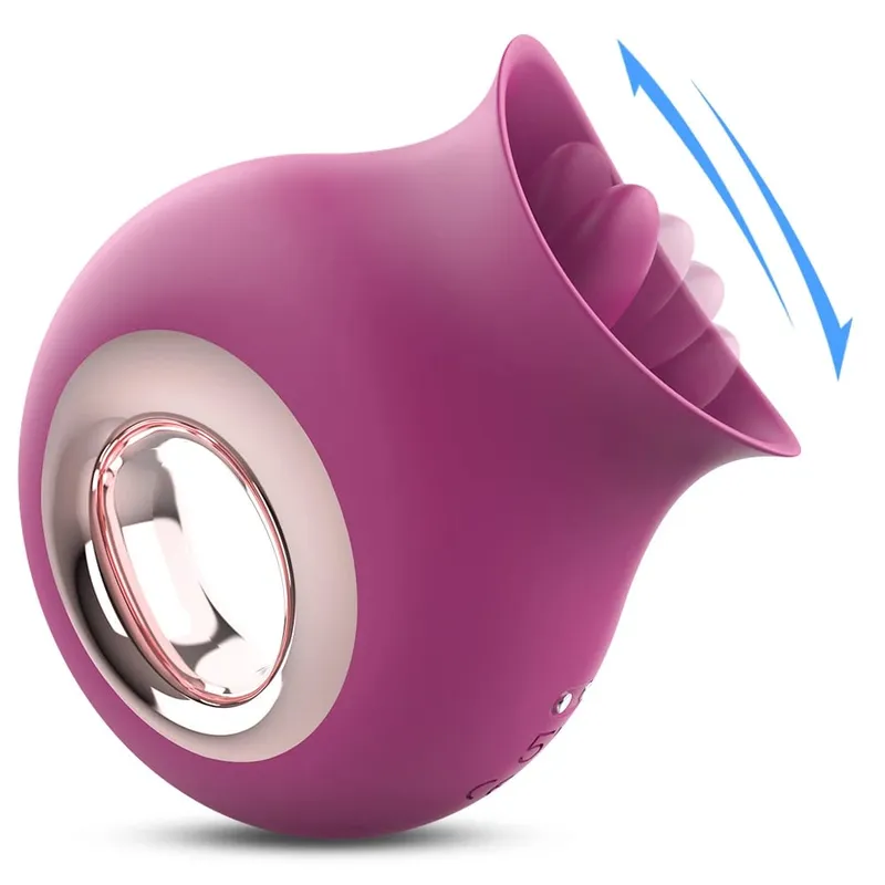 Clitoris Tongue Licking Vibrator para sa Babae Mga Utong Clitoris Sex Toy Blowjob G Spot Orgasm Stimulator Babae Masturbesyon Laruang 18+ — image 6