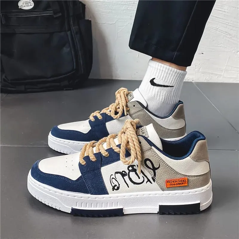 Men Slip on Fashion Sneakers Breathable Running Walking Tennis Gym Training Shoes Non Slip Workout Flats Casual Sport Male