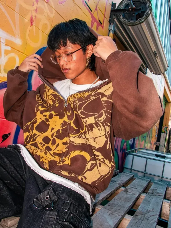 Y2k Jojo Bizarre Adventure Hoodies Women Anime Jackets Hoodie Harajuku Streetwear Pullover Sweatshirt Men Clothing — image 7